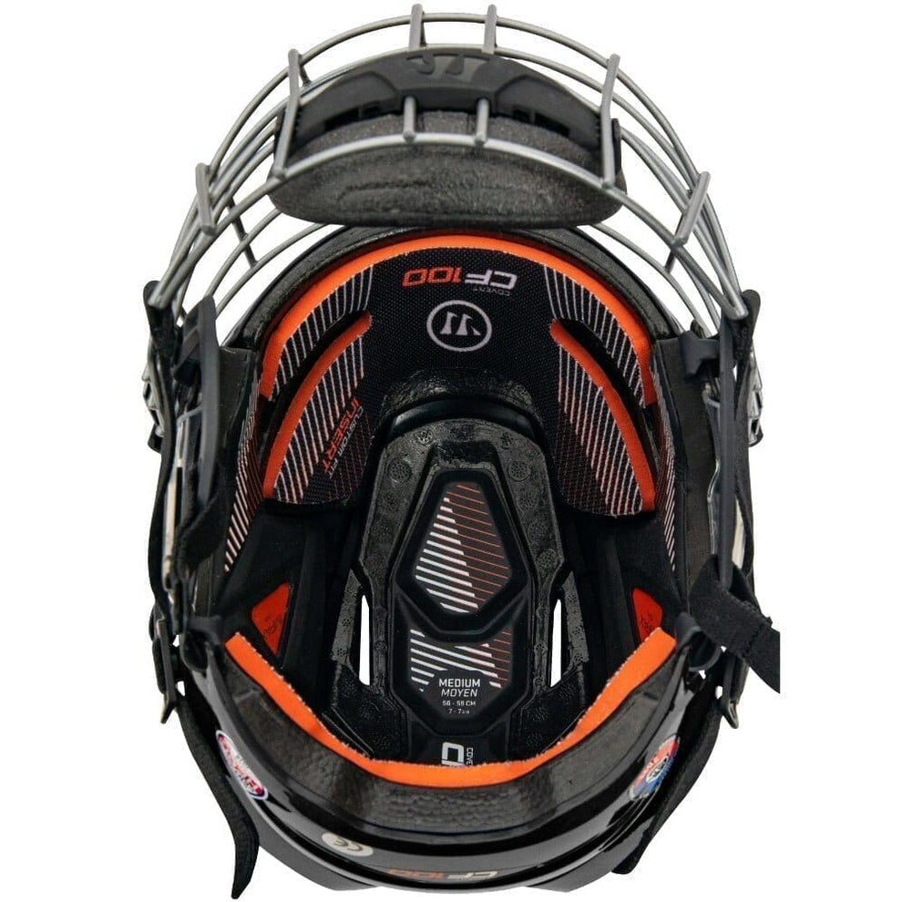 Warrior Covert Cf 100 Hockey Helmet Combo