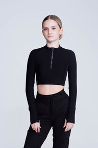 Chique Sports Ignite Long-Sleeved Crop Top