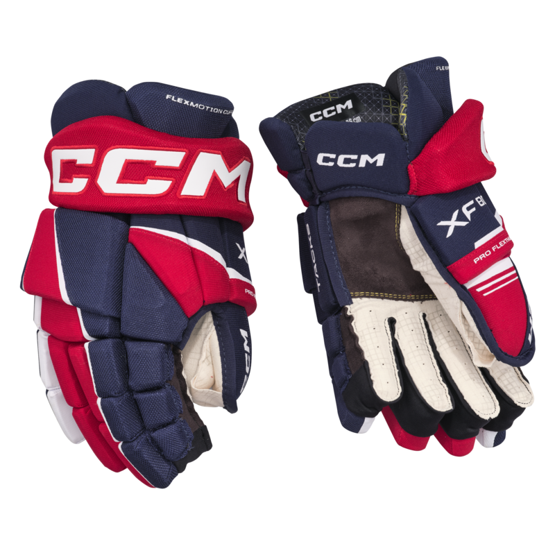 CCM Tacks XF80 Hockey Gloves Junior