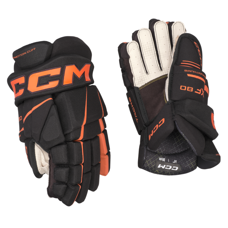 CCM Tacks XF80 Hockey Gloves Junior