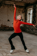 Chique Sports Phoenix On Ice Leggings in Black