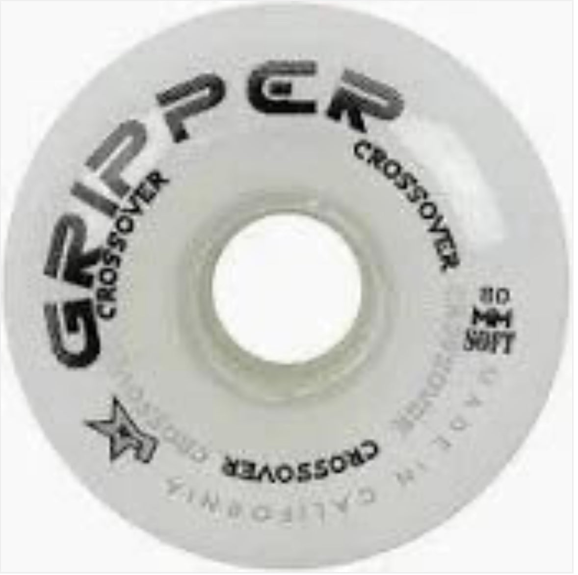 Labeda Gripper 78A Soft Black/White Wheel 4Pk