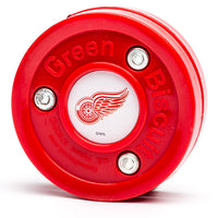 Green Biscuit NHL Team Puck