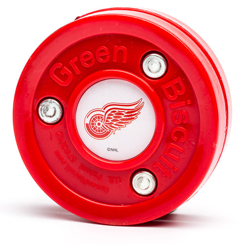 Green Biscuit NHL Team Puck