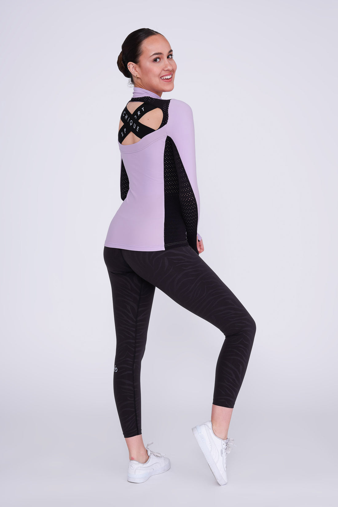 Chique Inspire Half-Zip Top