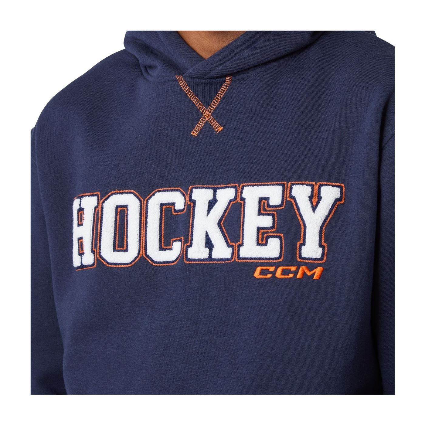 CCM Stripe Pullover Hoodie Adult