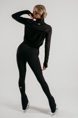 Chique Sports Phoenix On Ice Leggings in Black