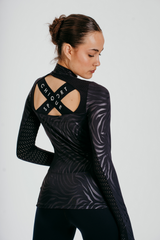 Chique Inspire Half-Zip Top
