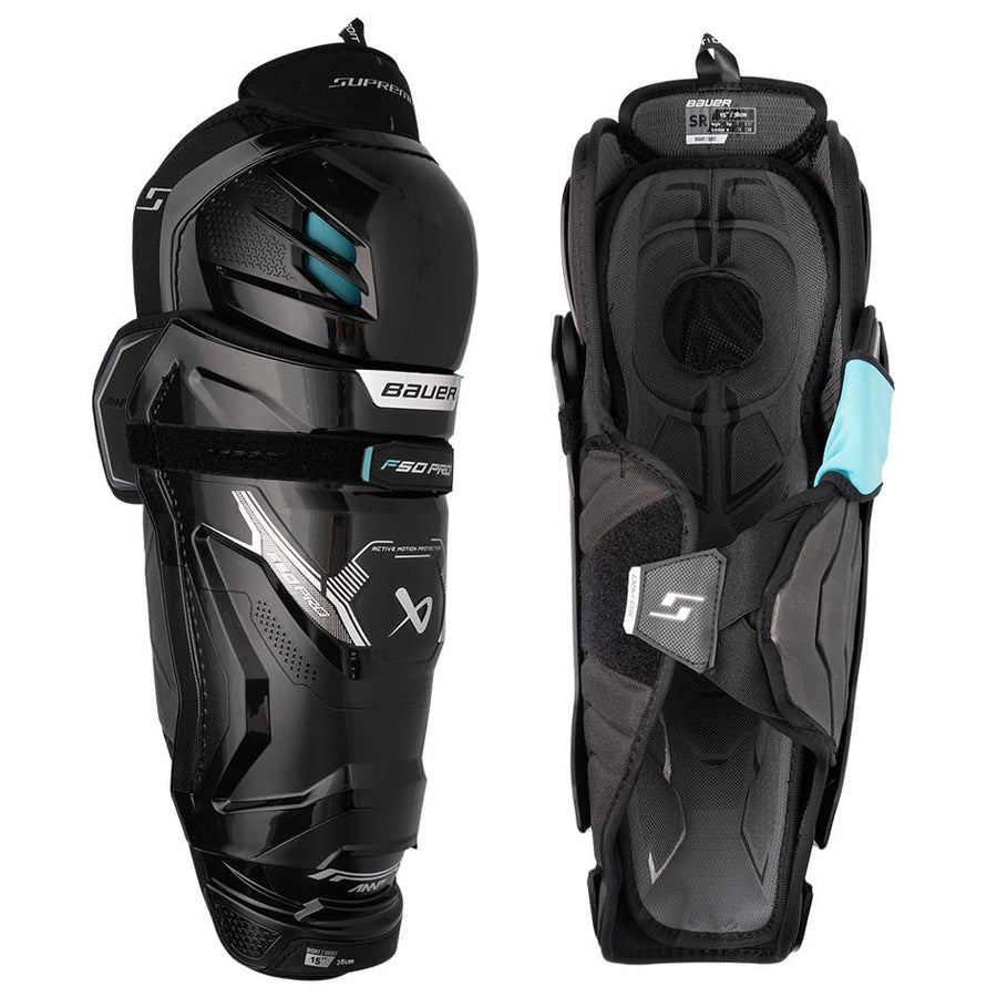 Bauer Supreme F50 Pro Shin Guards Int