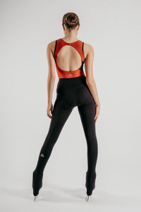 Chique Sports Phoenix On Ice Leggings in Black