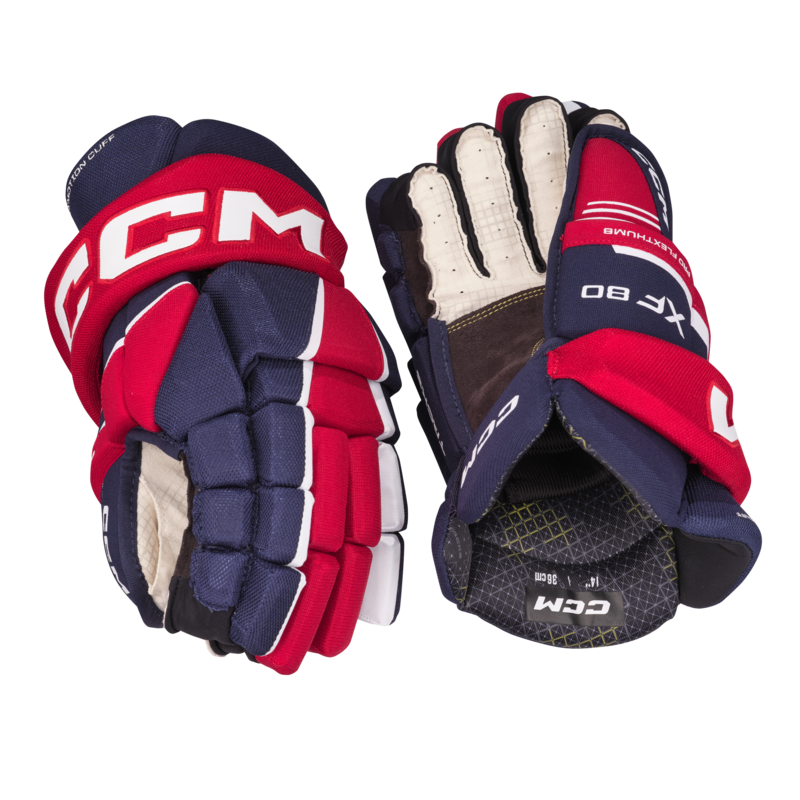 CCM Tacks XF80 Hockey Gloves Junior