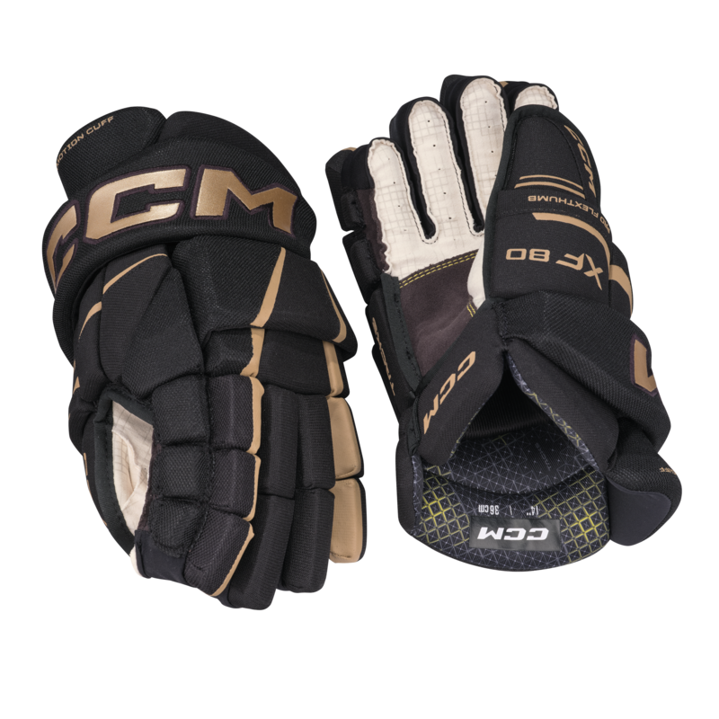 CCM Tacks XF80 Hockey Gloves Junior