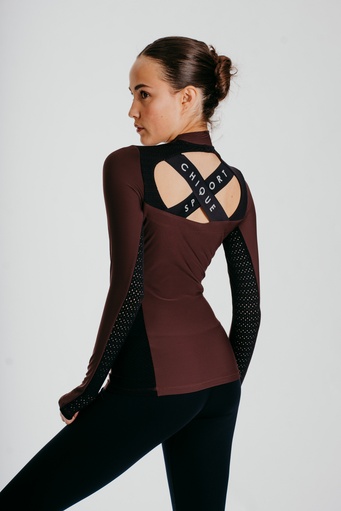 Chique Inspire Half-Zip Top