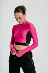 Chique Sports Ignite Long-Sleeved Crop Top