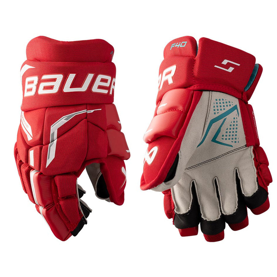 Bauer Supreme F40 Hockey Gloves Jr