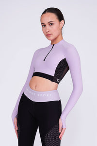 Chique Sports Ignite Long-Sleeved Crop Top