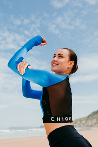Chique Sports Ignite Long-Sleeved Crop Top