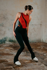 Chique Sports Phoenix On Ice Leggings in Black
