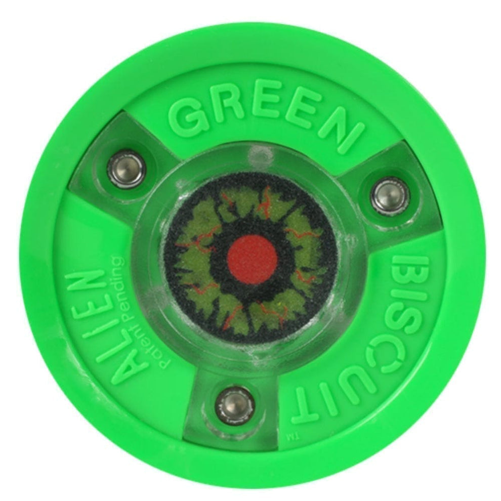 Green Biscuit Alien Puck