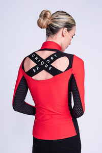 Chique Inspire Half-Zip Top