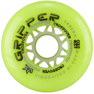 Labeda Gripper 83A medium Yellow/ Black roller wheel (4pk)