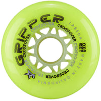 Labeda Gripper 83A medium Yellow/ Black roller wheel (4pk)