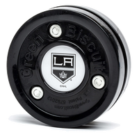 Green Biscuit NHL Team Puck