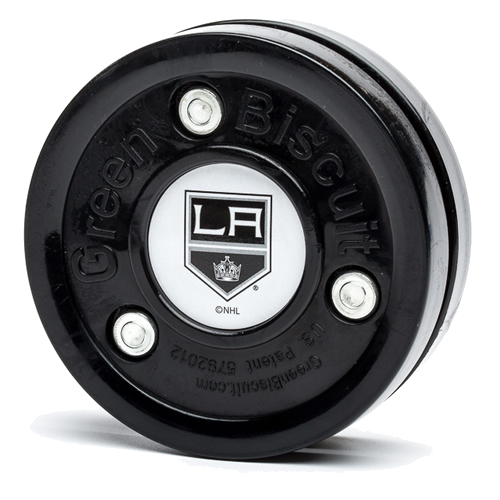 Green Biscuit NHL Team Puck