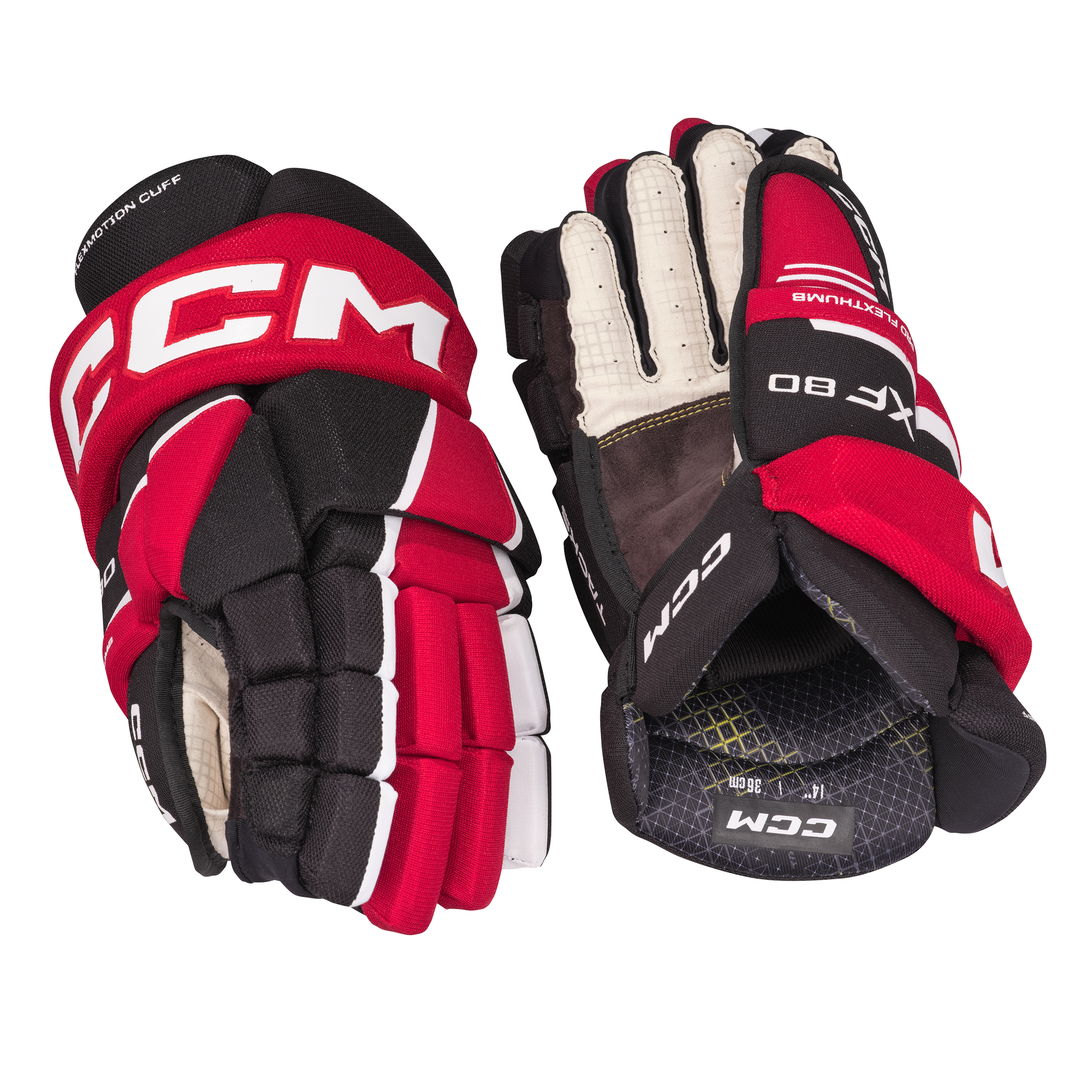 CCM Tacks XF80 Hockey Gloves Senior