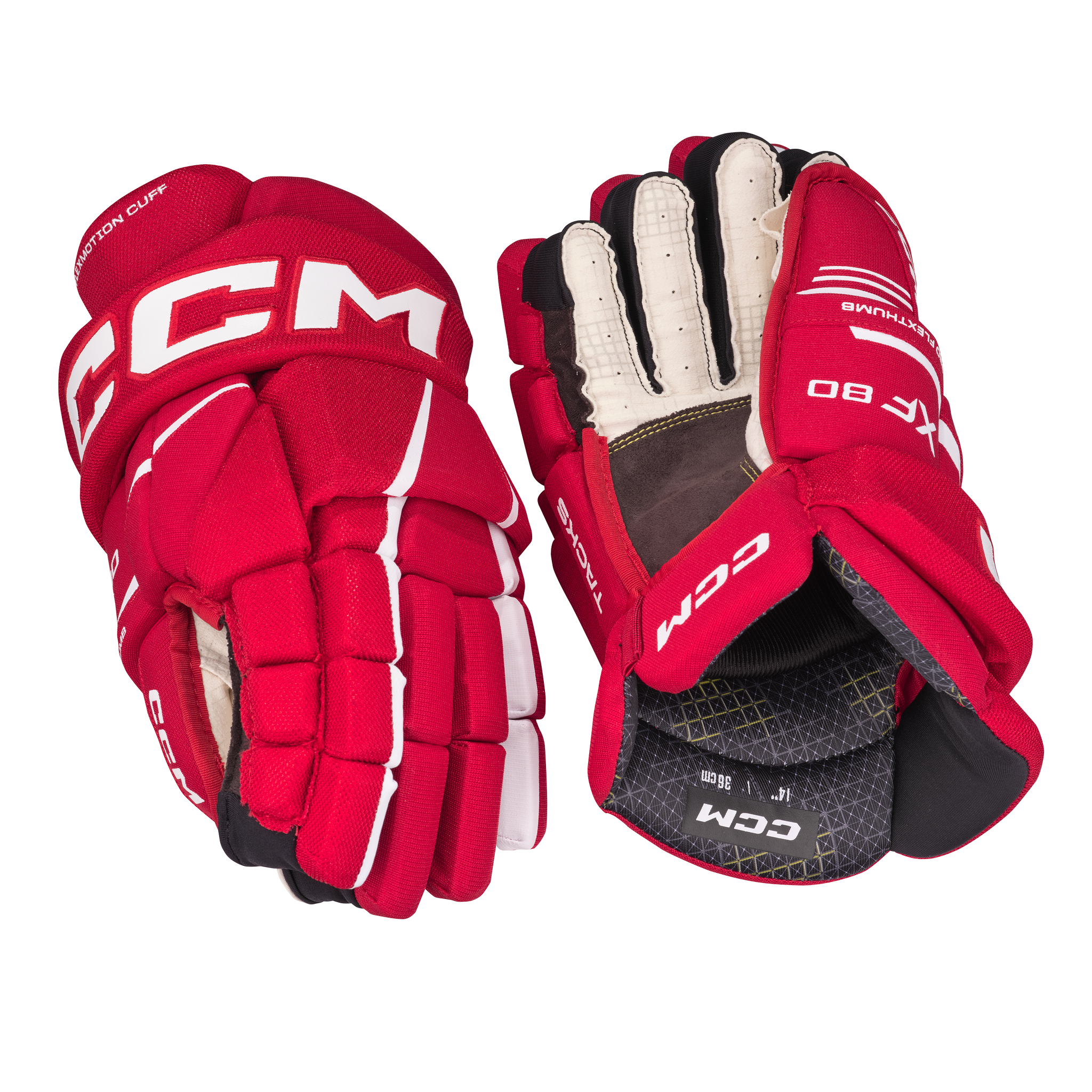 CCM Tacks XF80 Hockey Gloves Senior