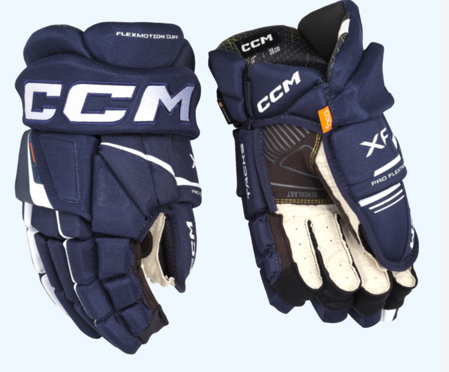 CCM Tacks XF Hockey Gloves Junior