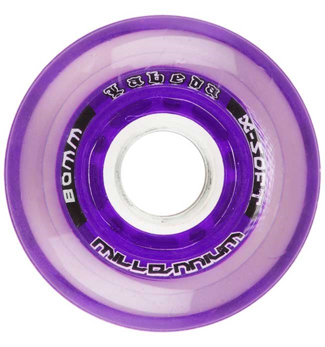 Labeda Gripper 78A x soft Clear/Purple wheels (4 pk)
