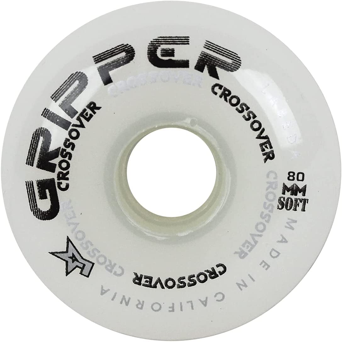 Labeda Gripper 78A Soft White/Black Wheel(4PK)