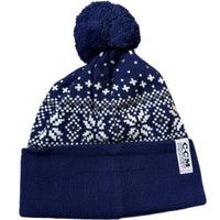 CCM Knit Pom Hat Snowflake Senior