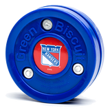 Green Biscuit NHL Team Puck