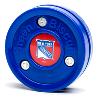 Green Biscuit NHL Team Puck