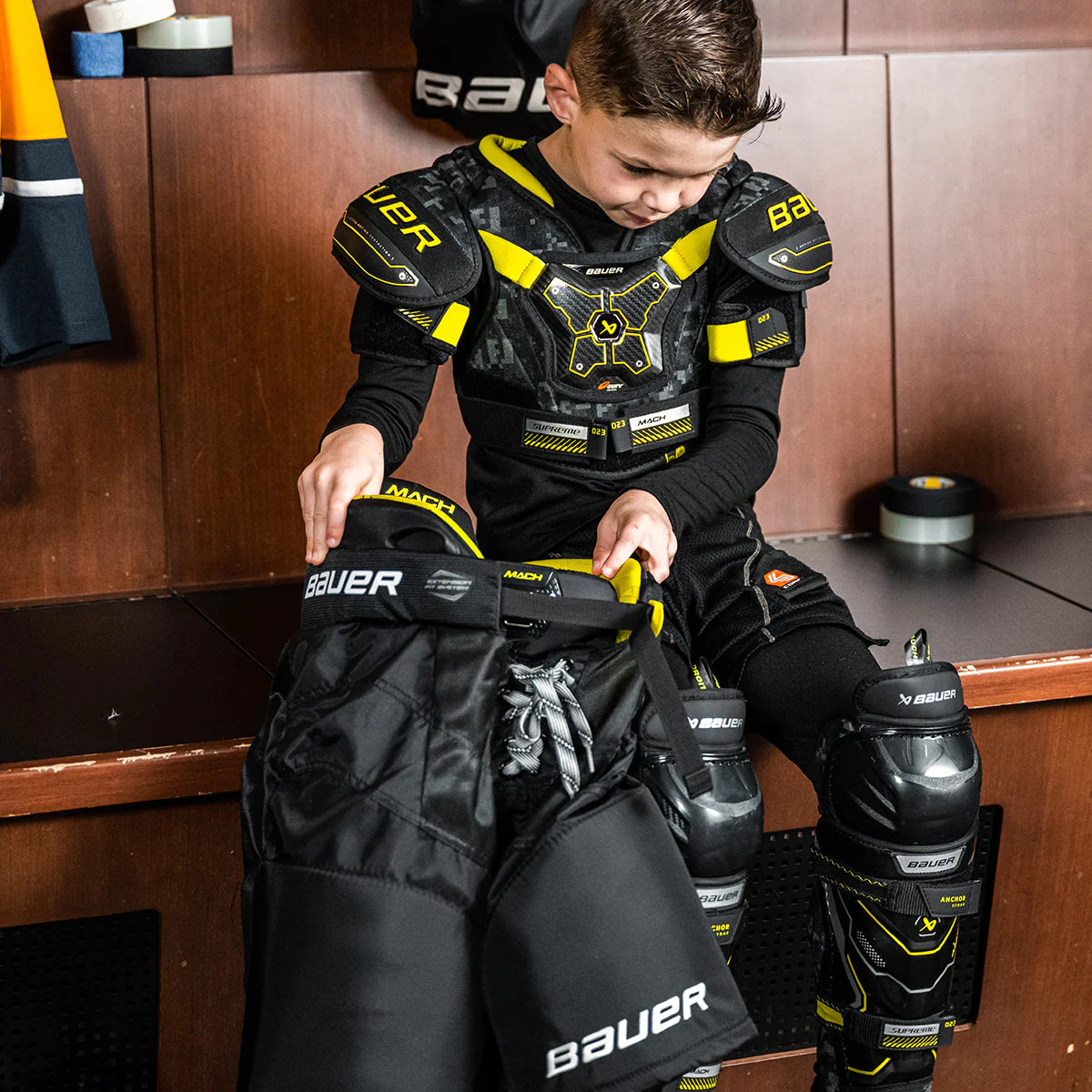 Bauer Supreme Mach Shoulder Pads Youth