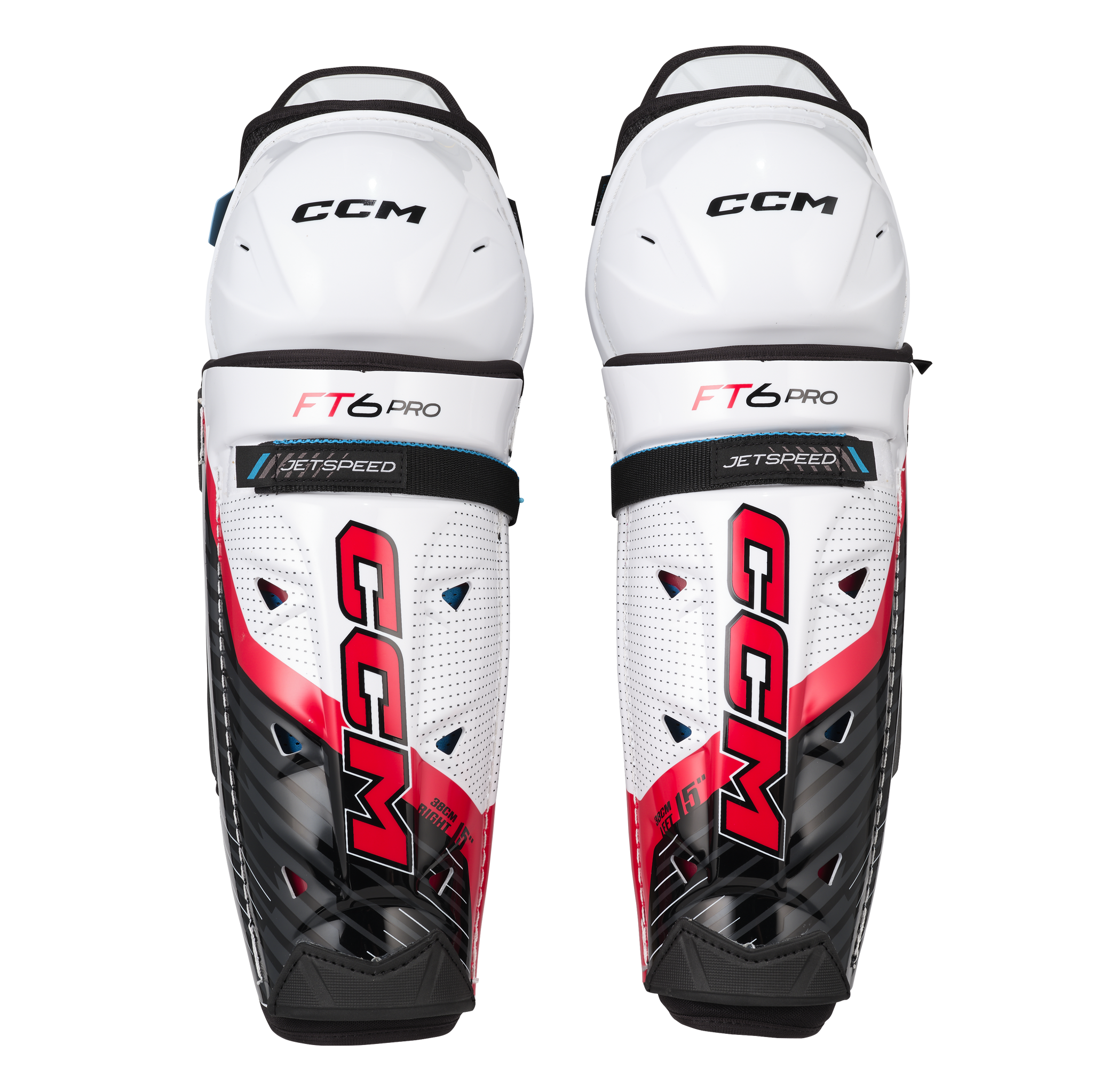 CCM Jetspeed FT6 Pro Shin Guards Senior