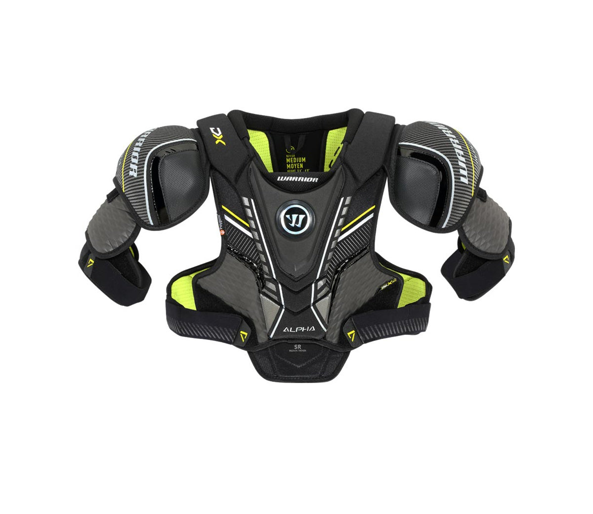 Warrior Alpha DX Shoulder Pads Senior